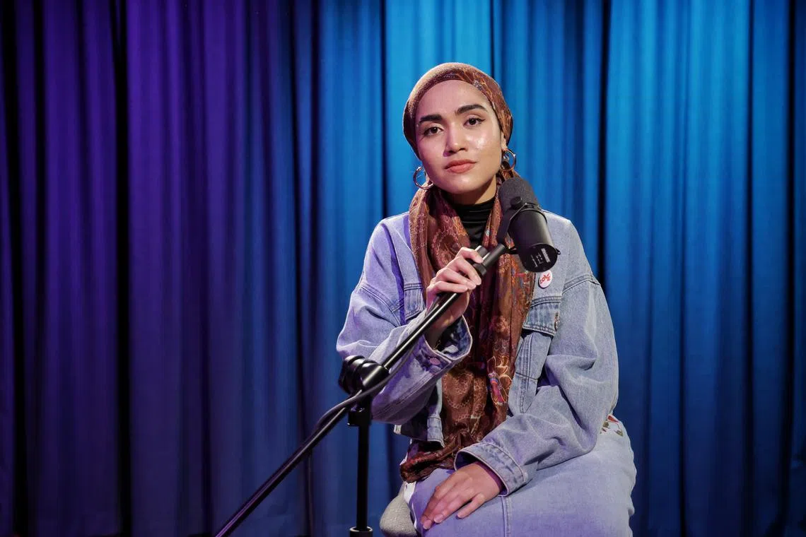 Home-grown singer and songwriter shazza is the 12th guest in ST's Music Lab Podcast.