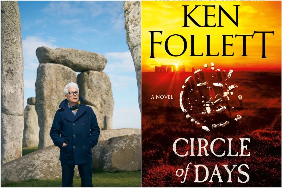 Welsh novelist Ken Follett visited Stonehenge multiple times while researching for his book Circle Of Days.