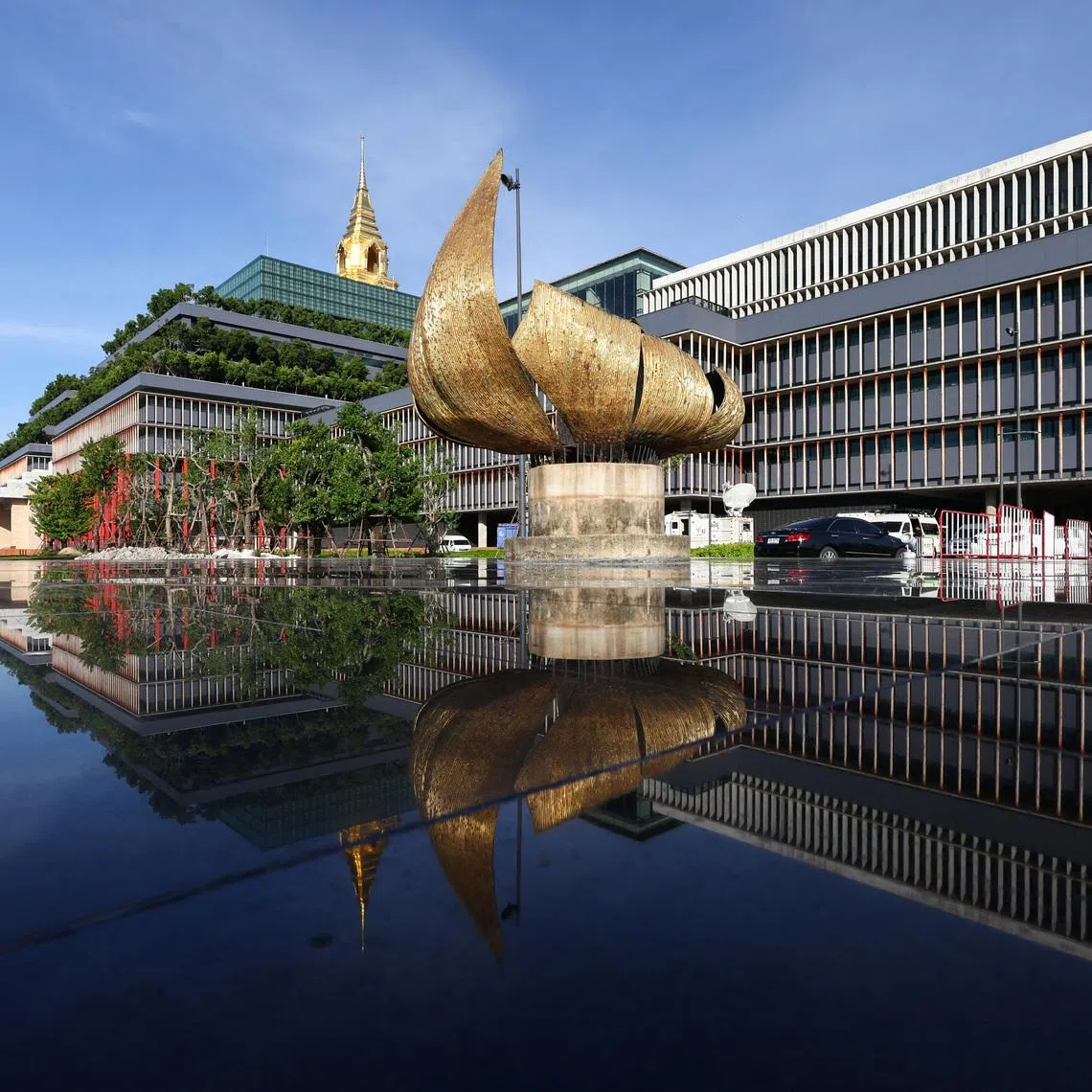 A generic view of Thailand's parliament in Bangkok, Thailand, July 13, 2023. REUTERS/Athit Perawongmetha