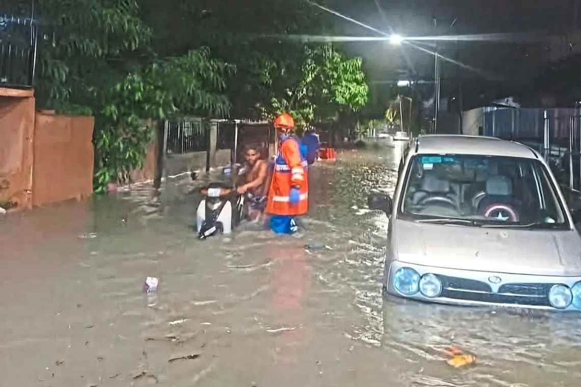 On April 16, heavy rainfall and high tides triggered flash floods in several areas across Penang. 