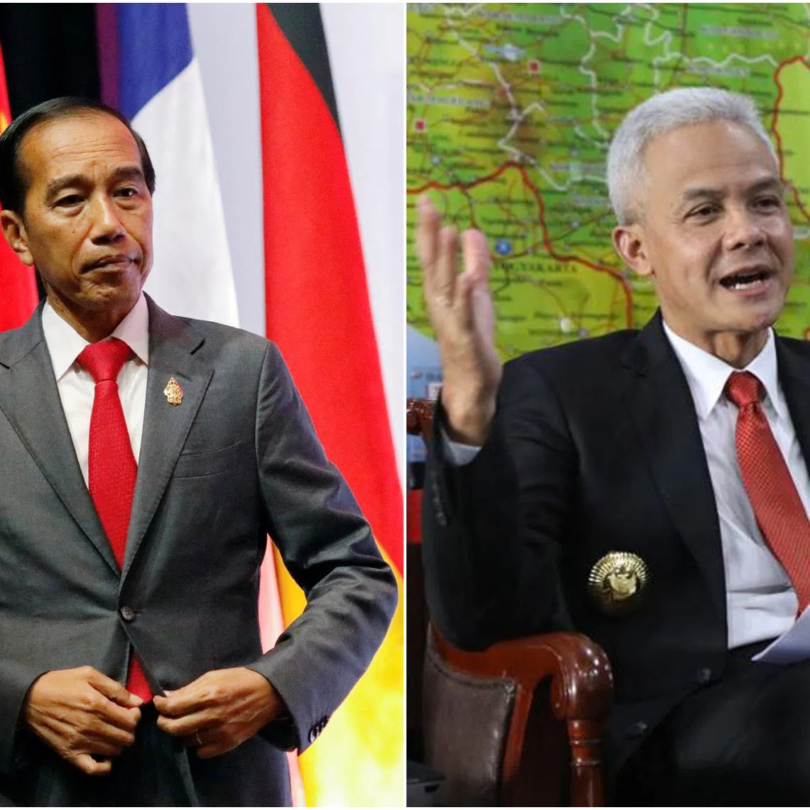 The outgoing president seemingly threw his weight behind 2024 presidential hopeful Governor Ganjar Pranowo.