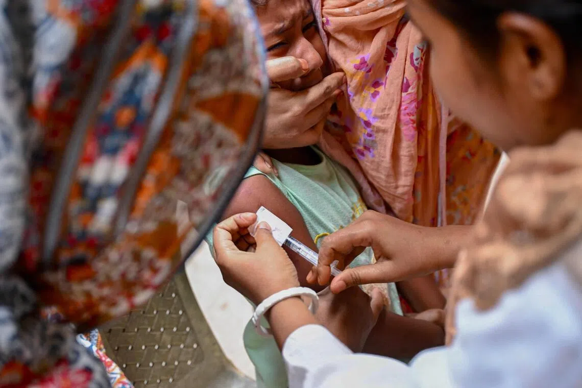 Bangladesh measles outbreak kills over 220 children since March