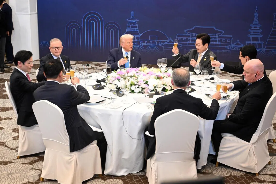ウォン首相、APEC会合に先立って韓国主催のトランプ氏との夕食会に出席