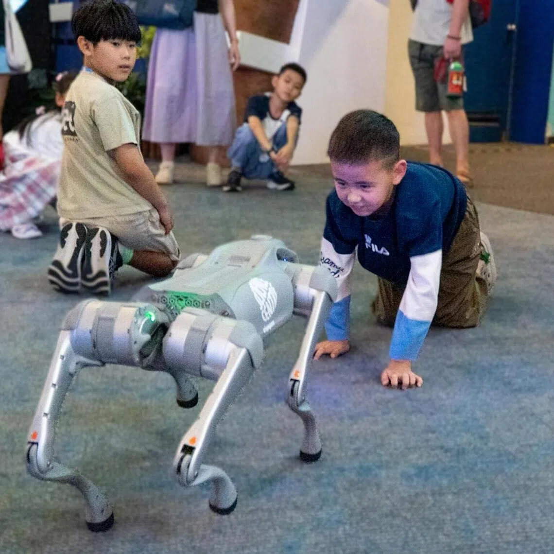 Singapore is also home to physical test beds for robots.