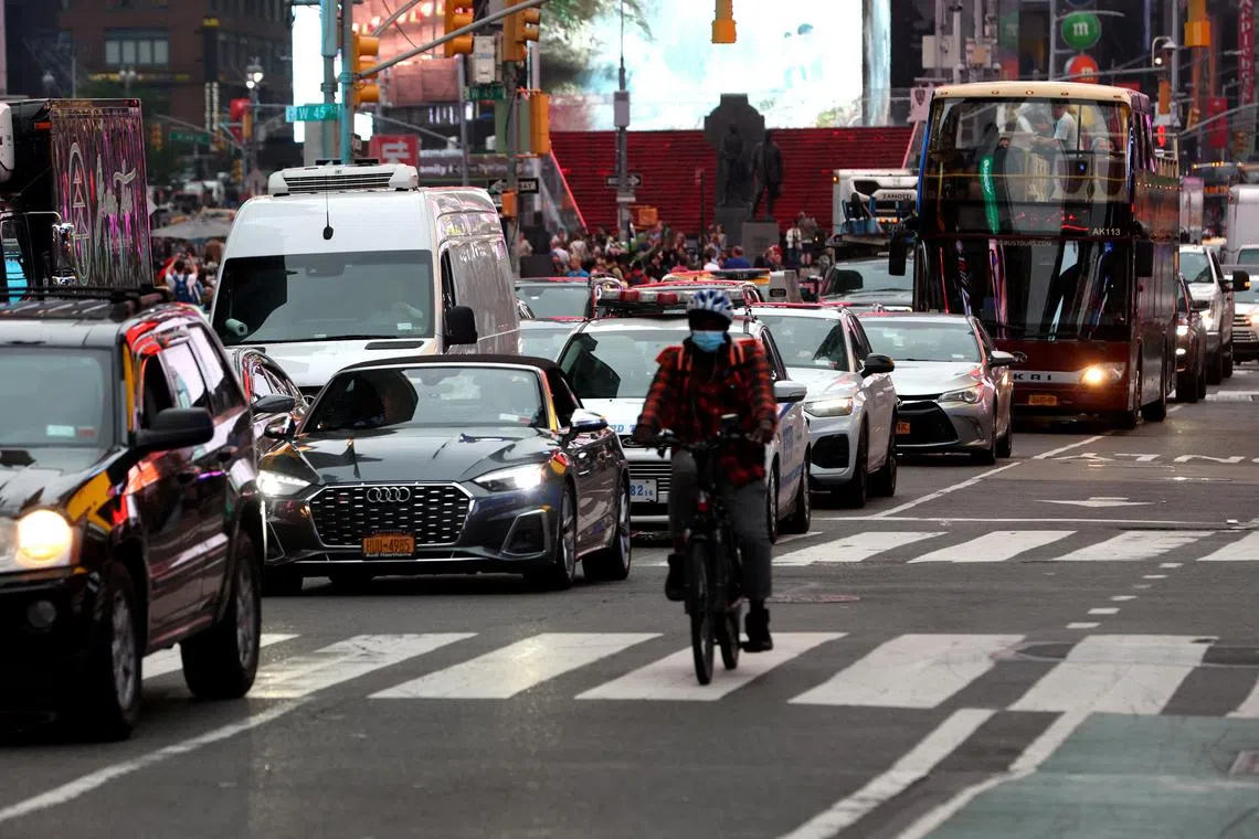New York's congestion charge is the first of its kind in the United States.