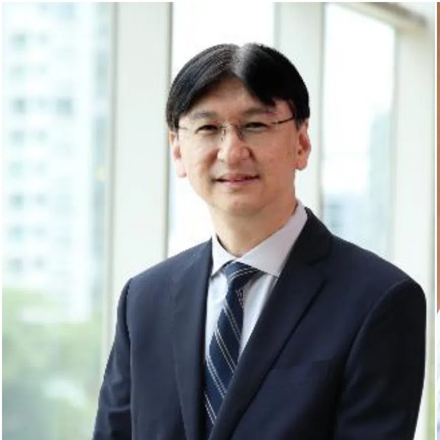 Dr Jamie Mervyn Lim (left) will take over the IMH role from Associate Professor Daniel Fung (right).