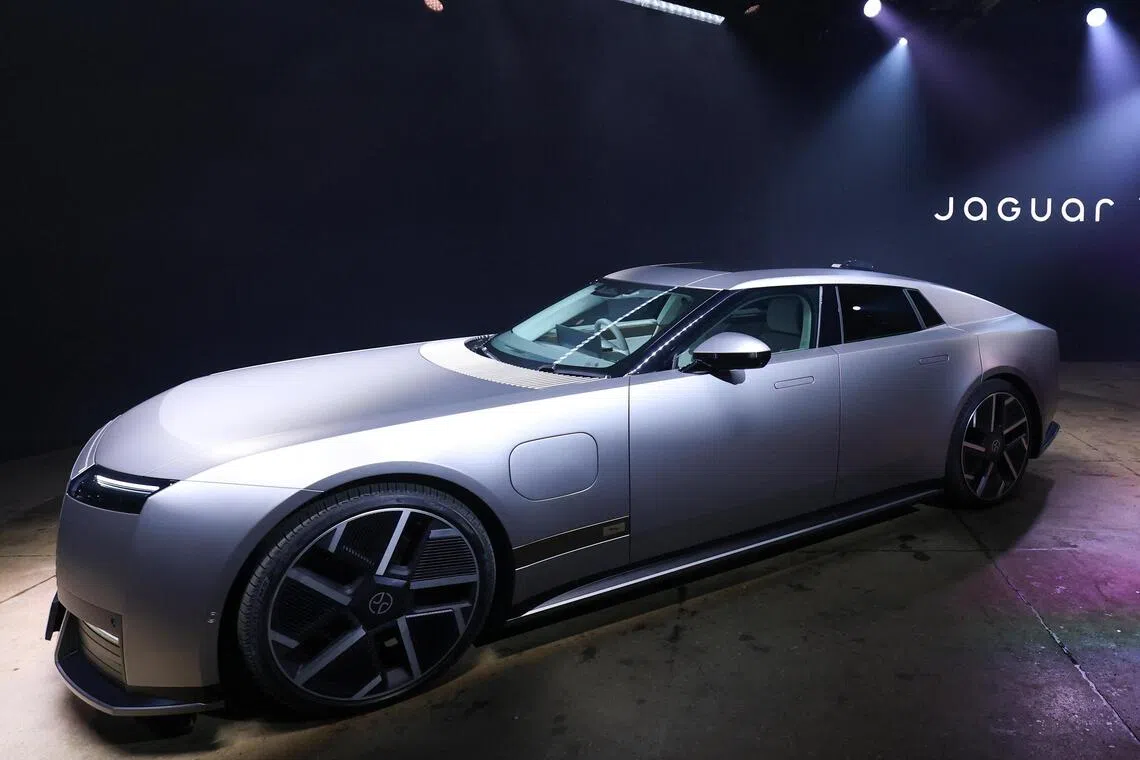 straitstimes.com - Jaguar unveils $220,000 electric car in UK brand's reboot