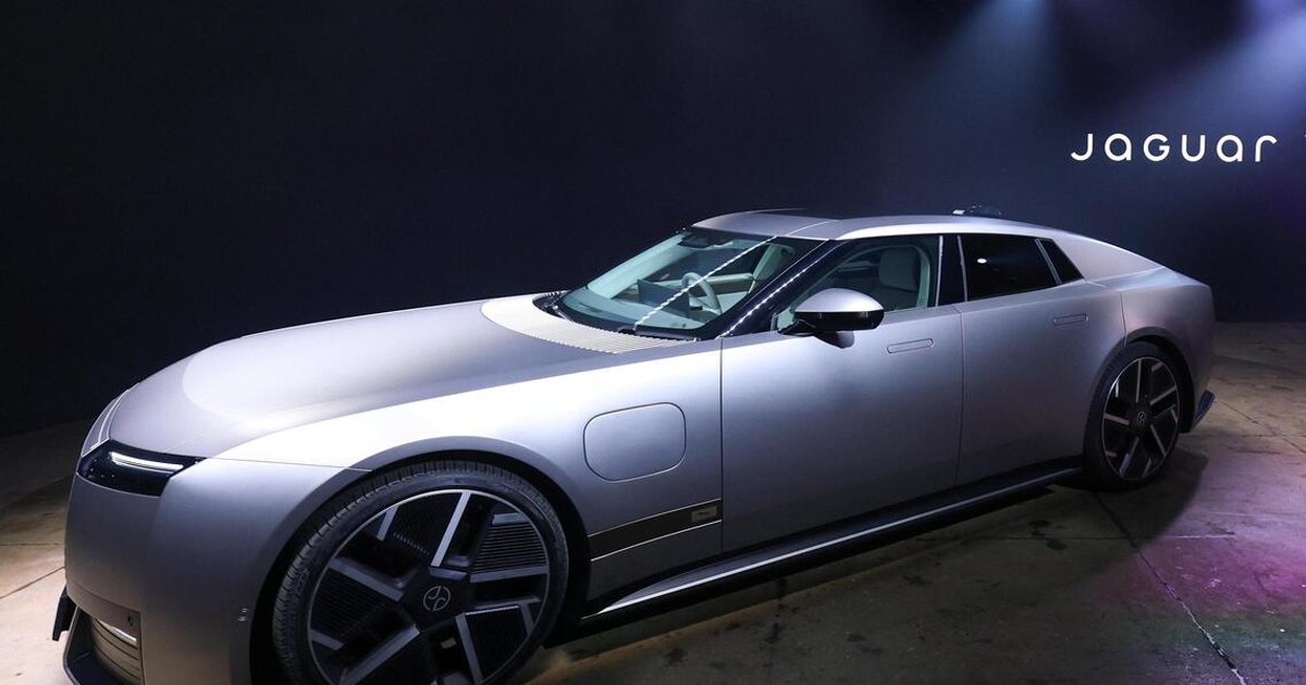 Jaguar unveils £130,000 electric car in UK brand’s reboot
