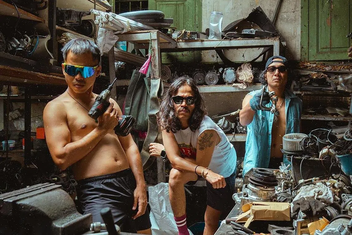 Malaysian band Sweetass are one of the music acts performing in the final edition of the Esplanade's free concert series Rocking The Region.