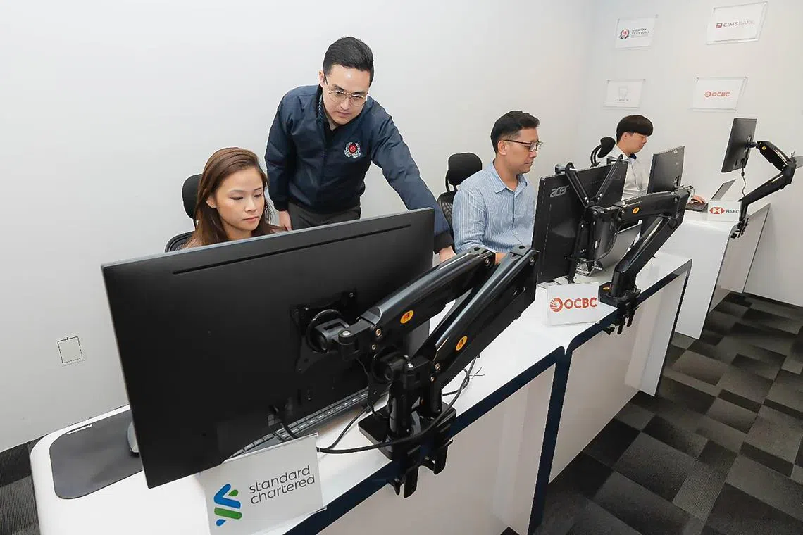 The latest joint operation was the sixth tie up in 2024 between the police and the banks to combat scams.