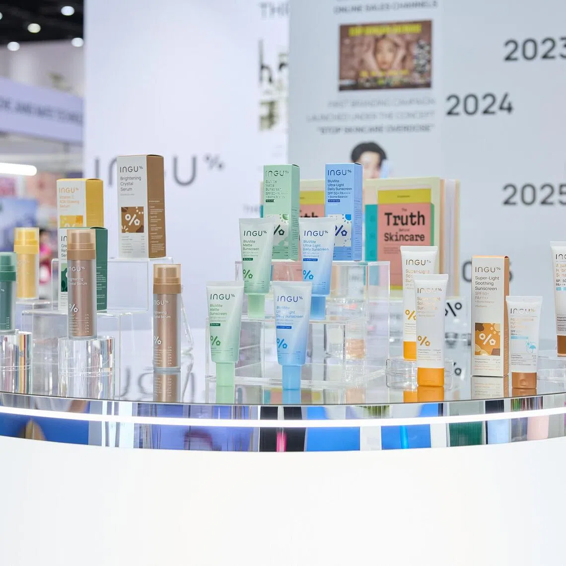 Thai beauty brands like INGU Skin (pictured) and Srichand are increasingly looking beyond their home market.