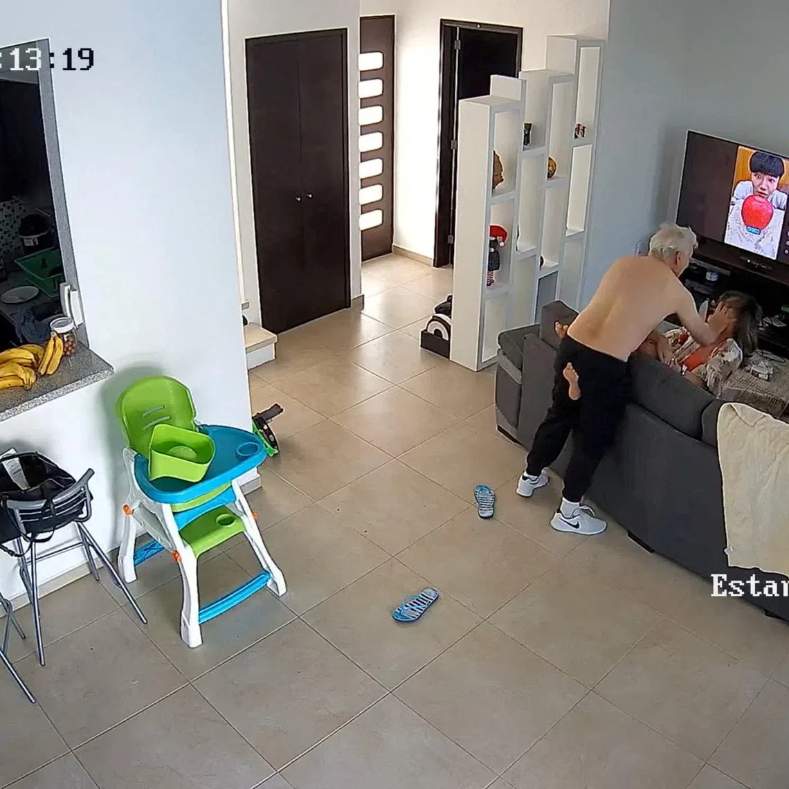 SENSITIVE MATERIAL. THIS IMAGE MAY OFFEND OR DISTURB   A screengrab from surveillance camera video appears to show former Pemex director Victor Rodriguez Padilla using violence against his wife Maria Felicia Jimenez at an unknown location. This image was released by Reuters on June 29, 2026 after multiple media outlets reported on the video. Rodriguez could not be reached for comment. A Friday statement on an X account appearing to belong to him said he had stepped back from public roles while the incident is investigated and was willing to cooperate with authorities. Maria Felicia Jimenez via YouTube/Handout via REUTERS