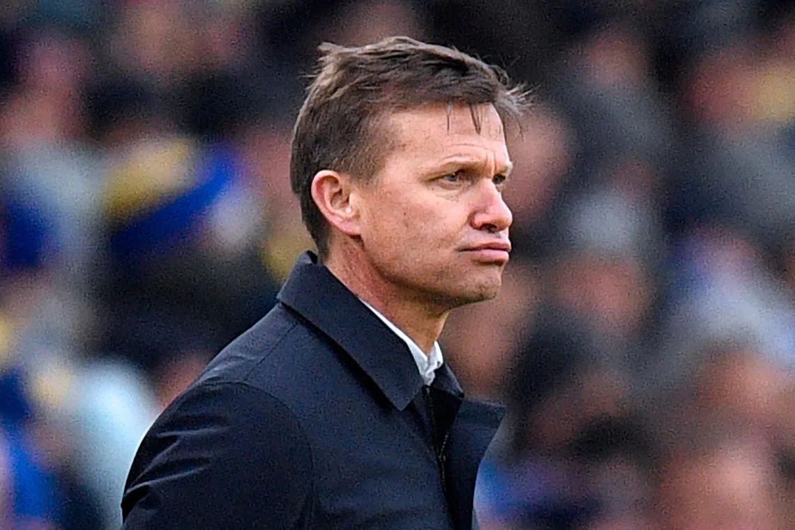 Jesse Marsch departs with his 17th-placed side out of the relegation zone only on goal difference.