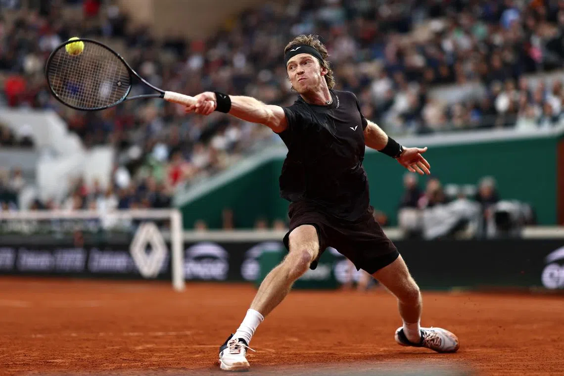 Russian tennis player Rublev turns down Paris invite, Medvedev accepts ...