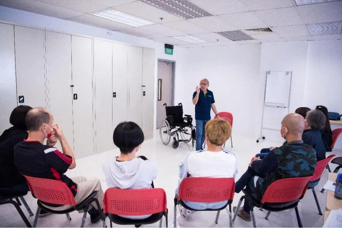 St Luke’s ElderCare has opened a new elder care training academy with more than 50 courses on dementia, palliative, and rehabilitation care.

