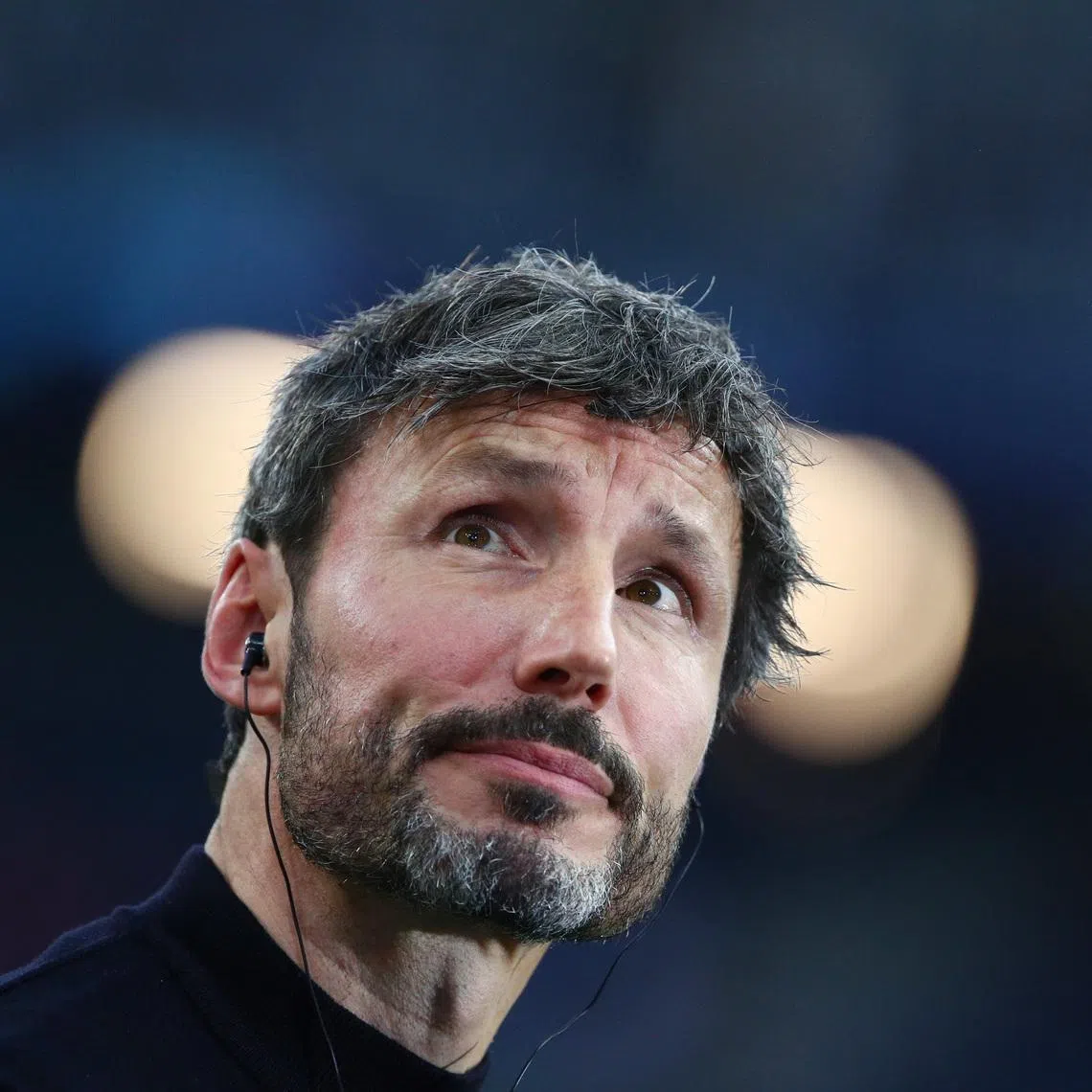 Soccer Football - Champions League - Group G - FC Salzburg v VfL Wolfsburg - Red Bull Arena Salzburg, Salzburg, Austria - October 20, 2021 VfL Wolfsburg coach Mark van Bommel before the match REUTERS/Lisi Niesner
