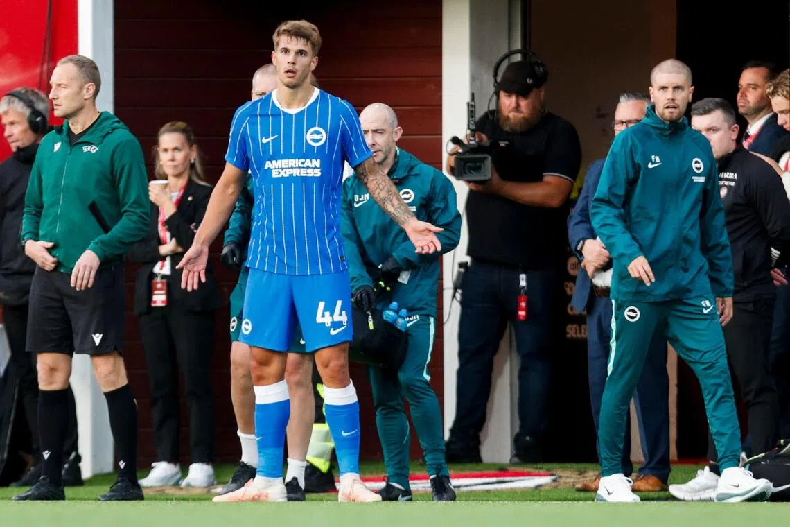 Seagulls manager Fabian Hurzeler handed defender Luka Vuskovic his debut following his club-record move from Tottenham.