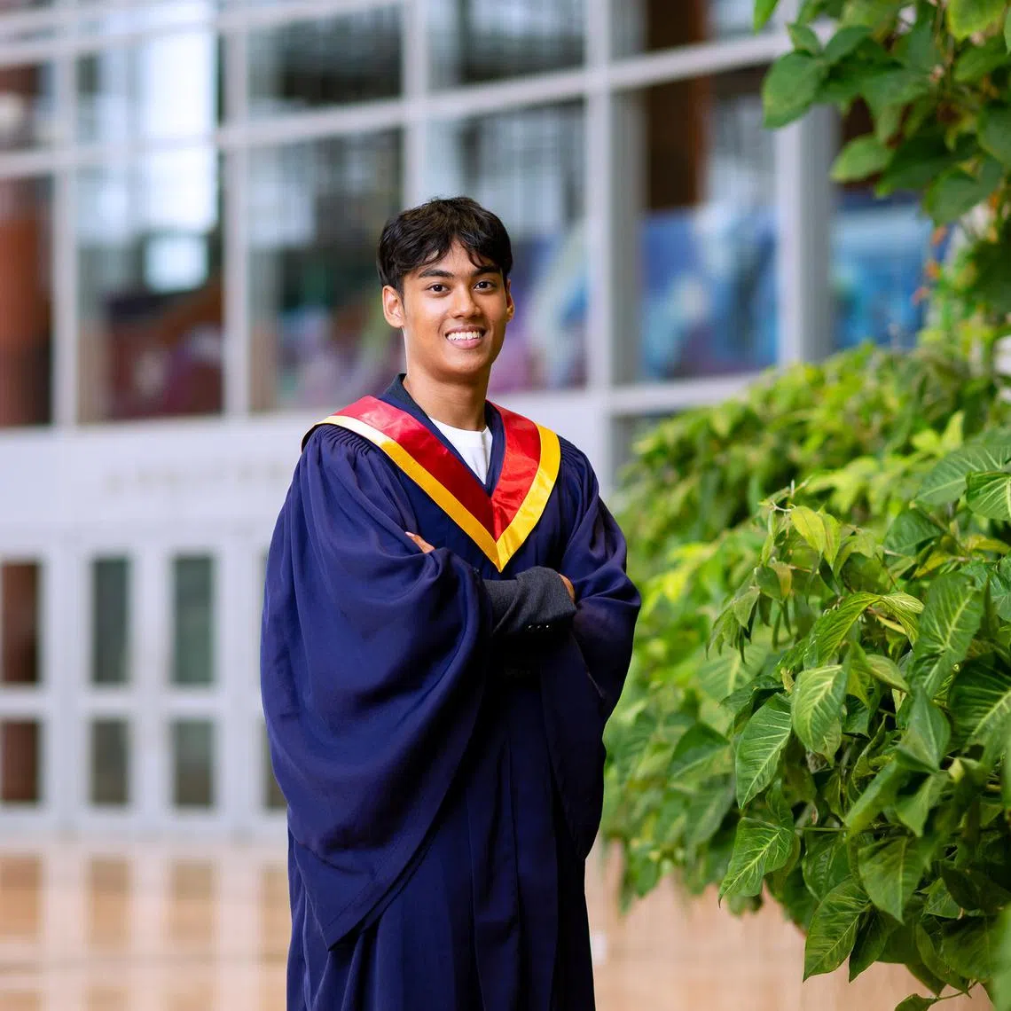rlrohan - Mr Rohan Senthil, 20, co-founded his own start-up, Virage Cybersecurity, on Feb 3 this year. He recently graduated with a diploma in cybersecurity and digital forensics.

Credit: COURTESY OF NANYANG POLYTECHNIC