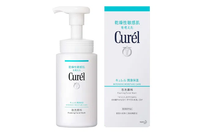 Curel Foaming Face Wash Intensive Moisture Care