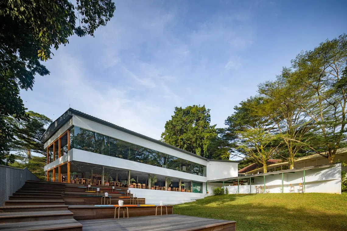 asair - Modernist 1970s building is repurposed after minimising changes. Photo Credit OMA Kris Provoost