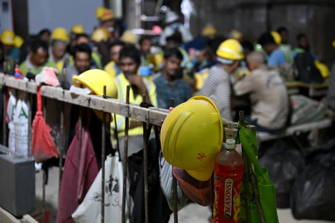 Many workers now work late-night shifts and some construction sites have been approved to carry out silent work on weekends and public holidays.