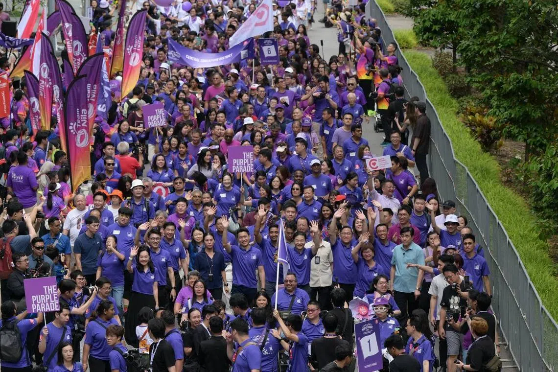 The Purple Parade is a ground-up movement that promotes awareness of the special needs community.