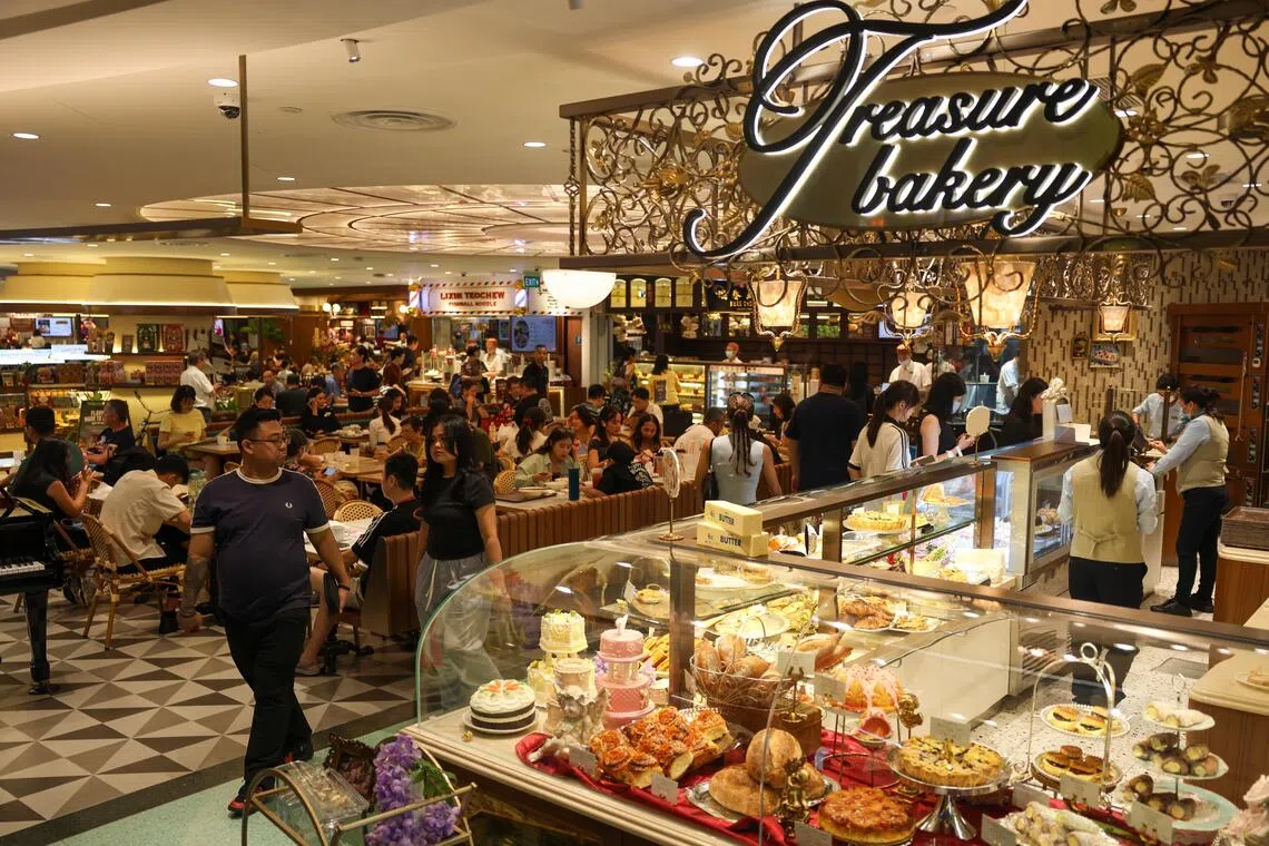 The Treasure Bakery stall at Food Opera.