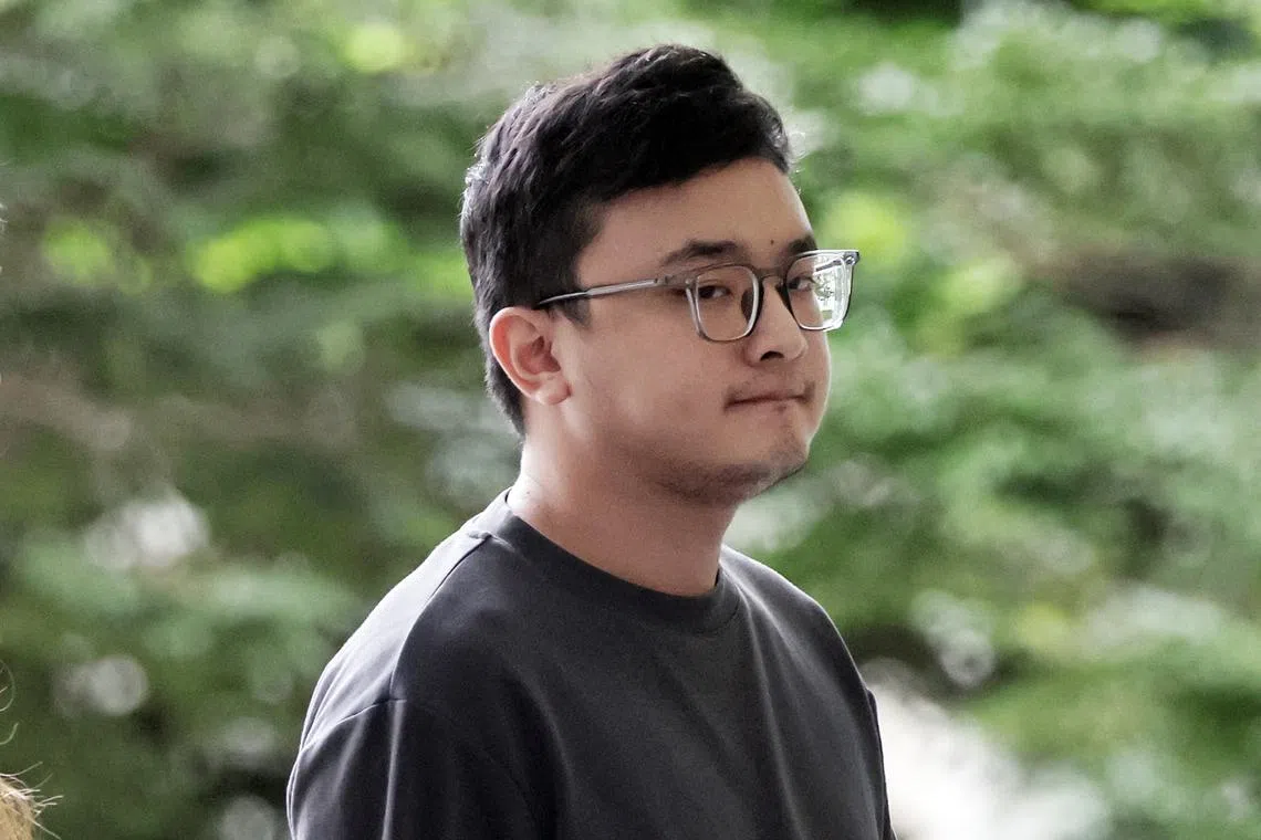 Orison Toh Chun Kee pleaded guilty to one count of possessing vapes for sale and one charge of offering vapes for sale on Telegram.