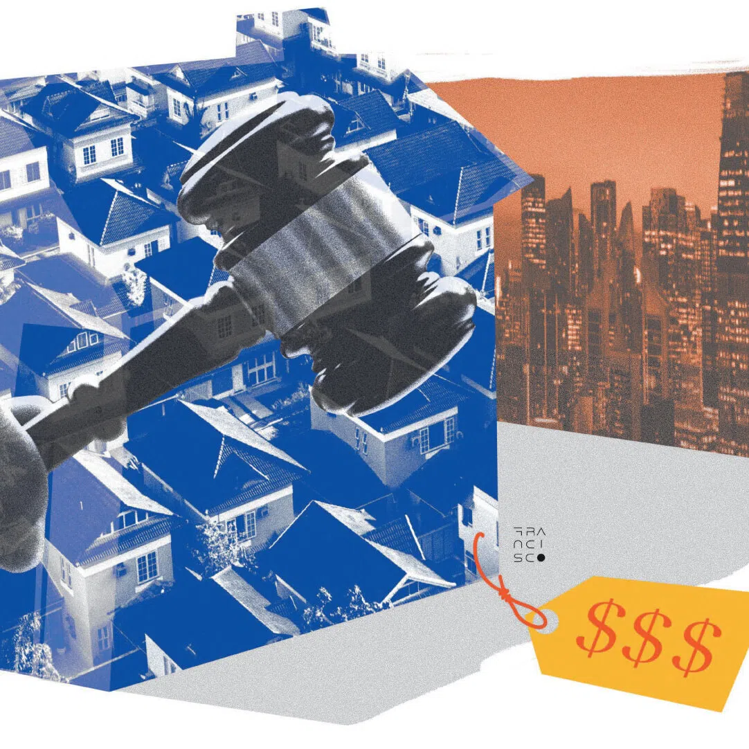 It is a buyer’s responsibility to check for any dues and liabilities associated with the auctioned property.