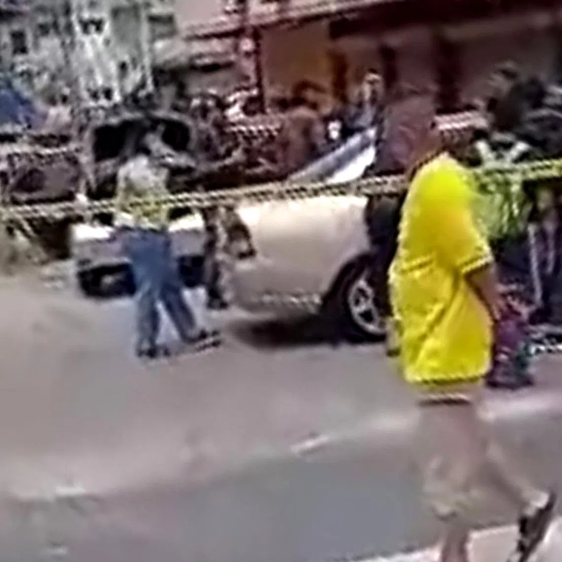 The incident, believed to have taken place around noon on April 19, is understood to have involved two men and a woman.