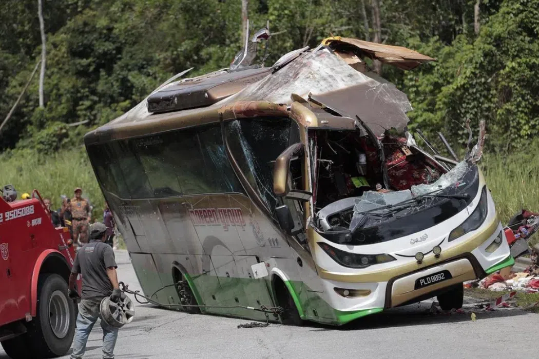 霹雳致命巴士车祸：旅游公司因使用非法许可证被罚款$6,254