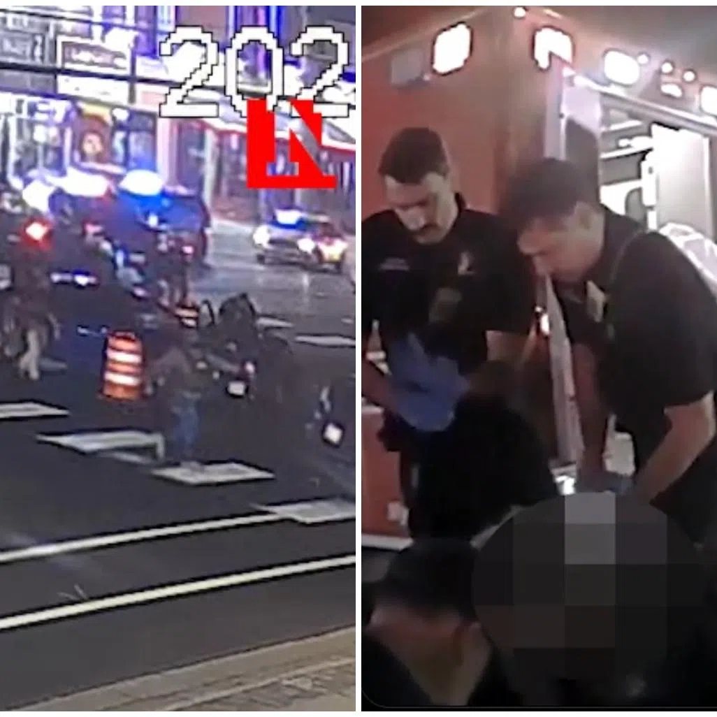 Body camera footage released on March 6 did not clearly show Mr Martinez striking an officer with his car. 