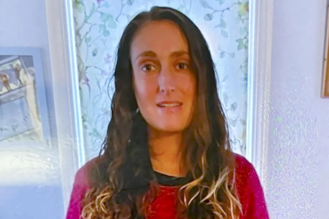 Emma Tetewsky, 31, was eventually found in a swamp-like area in Borderland State Park after hikers heard her cries for help.