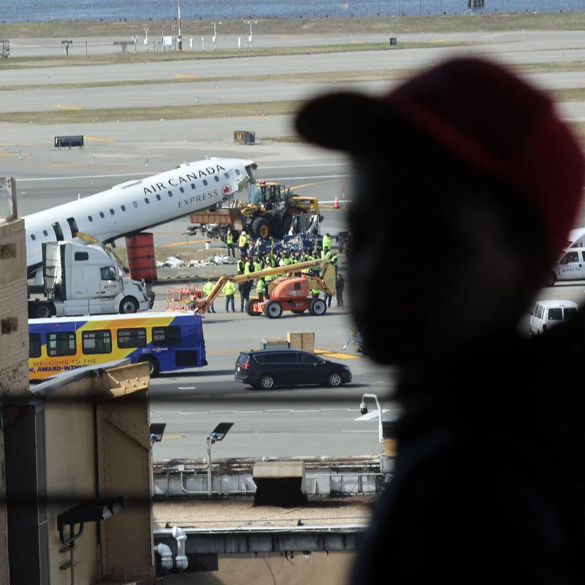 One of the plane’s pilots, Mr Antoine Forest, was from Quebec.