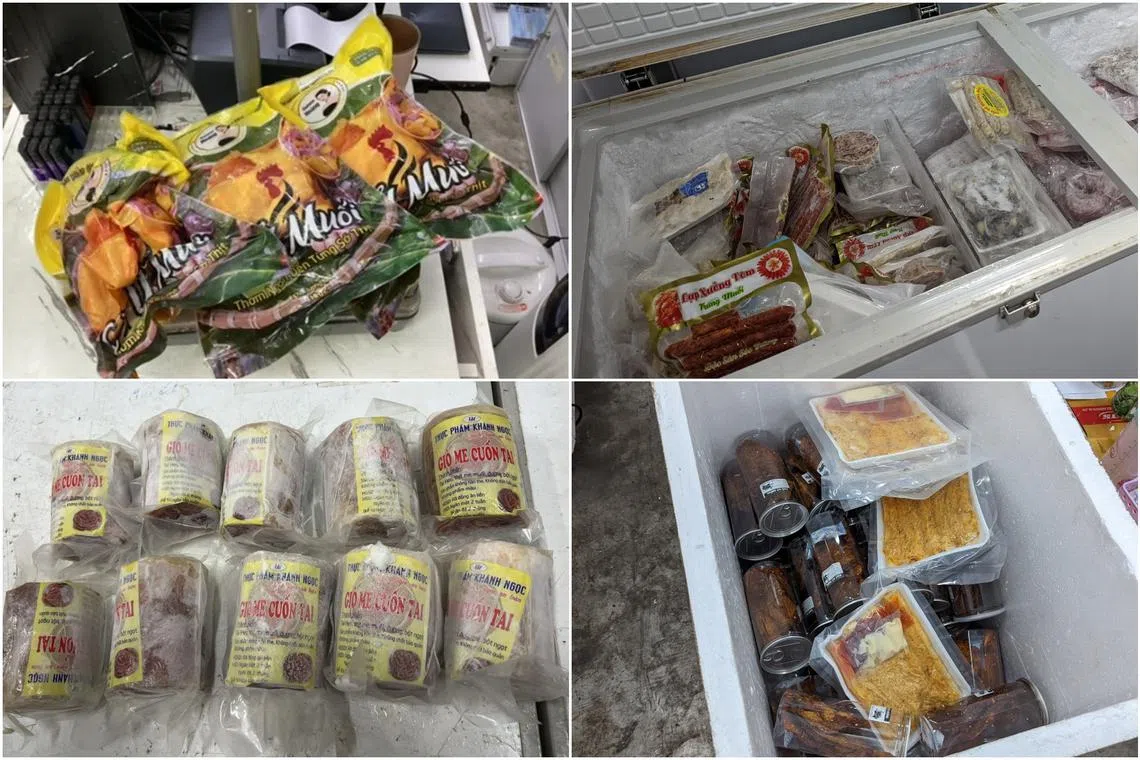 SFA said Teh Kiap Kang was fined on Dec 20 for running the cold stores and for illegal imports on three separate occasions. 