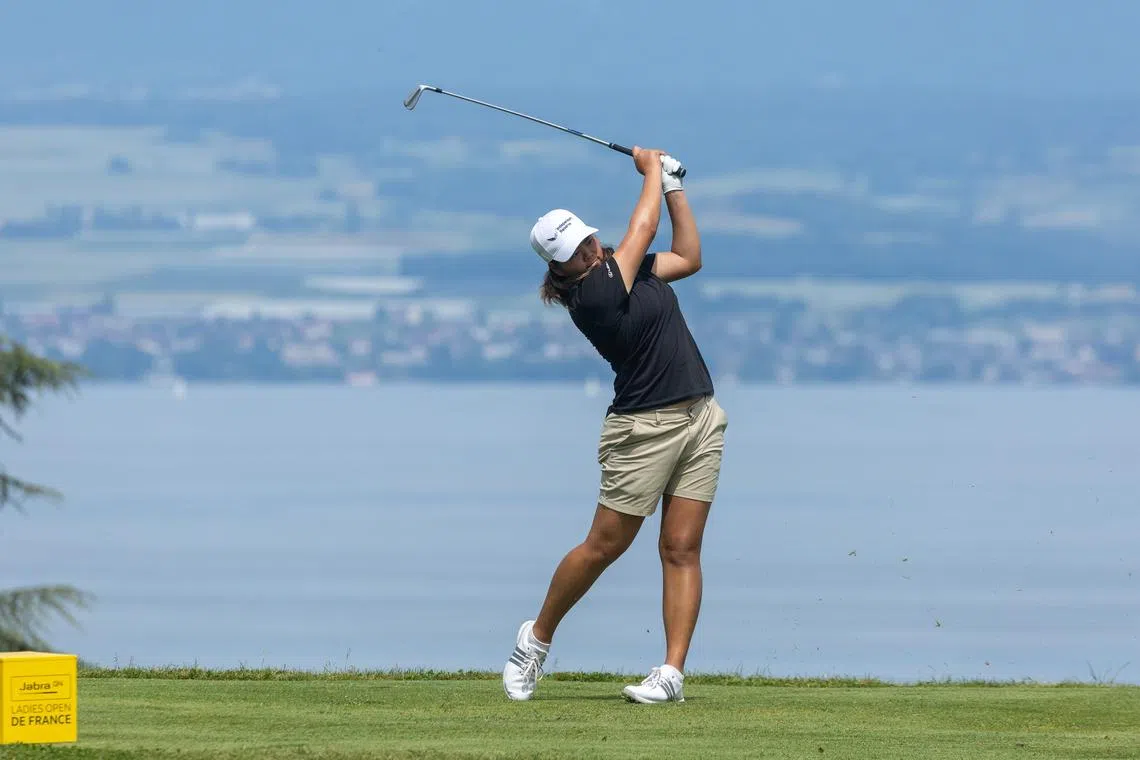 Shannon Tan finished tied-second with two others at the Jabra Ladies Open de France on May 30.