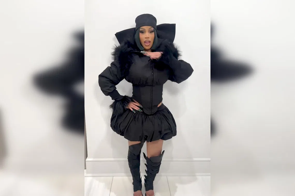 Cardi B, whose real name is Belcalis Almanzar, did not reveal when the baby was born. 