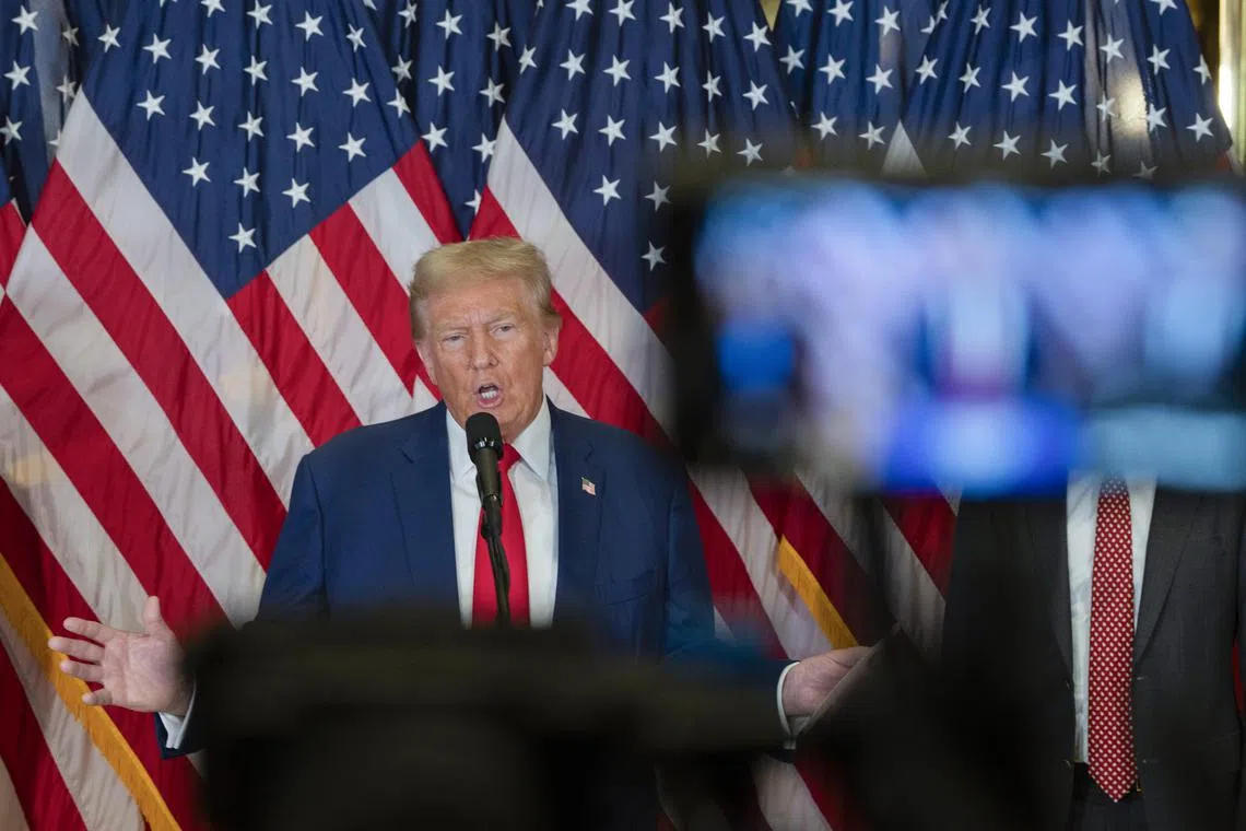 Former president Donald Trump had previously been scheduled to be sentenced on Sept 18, less than two months before the US election.