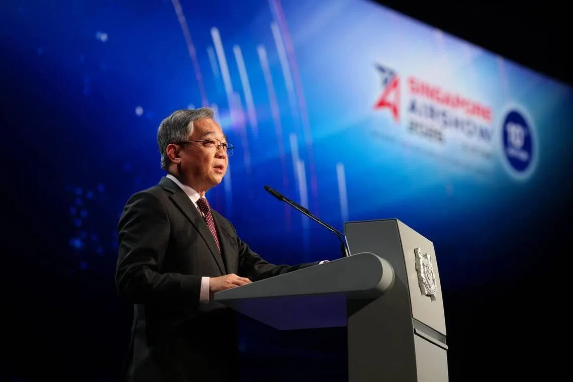 DPM Gan Kim Yong said Singapore sits at the crossroads of global flows and has built its relevance by connecting people and markets.