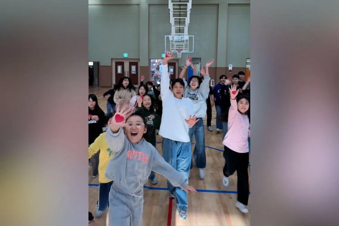 In South Korean classrooms, K-pop dance becomes a lesson in connection