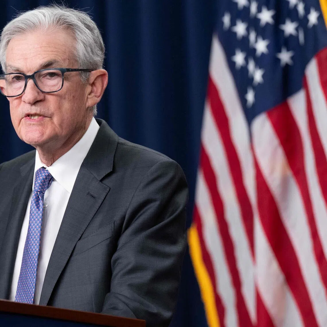 Mr Powell also said he plans to remain at the helm of the Fed even after his leadership term ends until his nominated successor - Kevin Warsh - is confirmed by the Senate, a process already effectively placed in limbo.