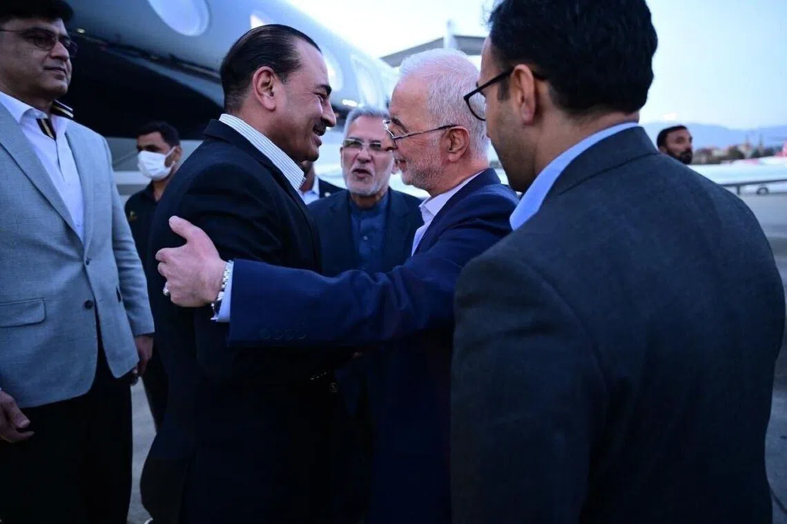 Field Marshal Asim Munir, Pakistan’s army chief, arriving in Iran on May 22.