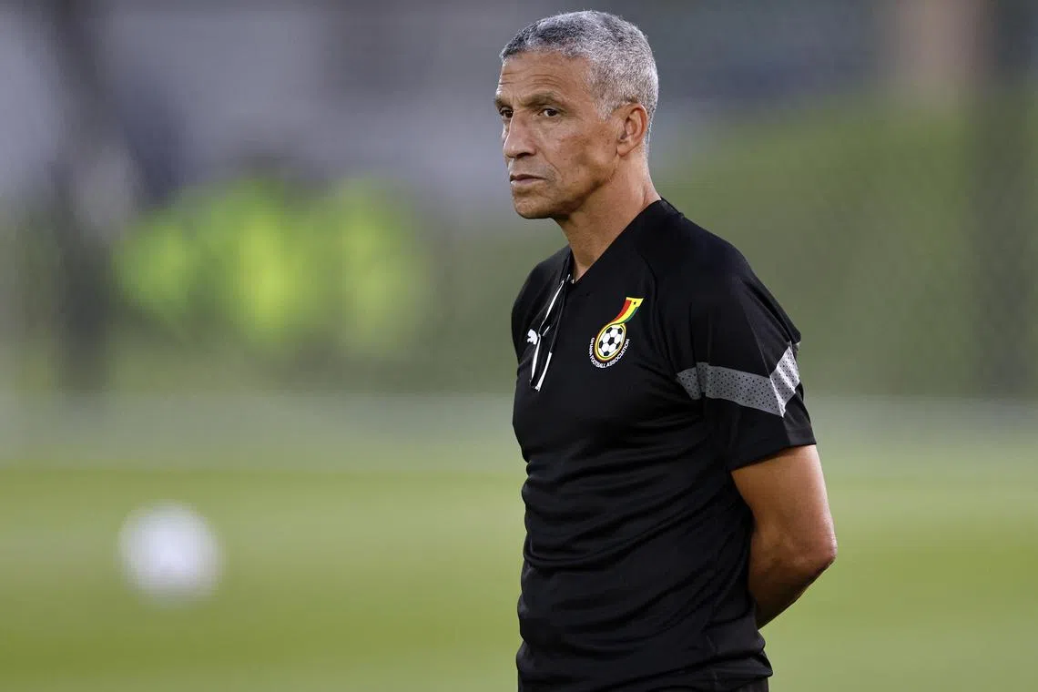 Chris Hughton, whose father was born in Ghana, had been working as a technical adviser for the African side since February 2022.