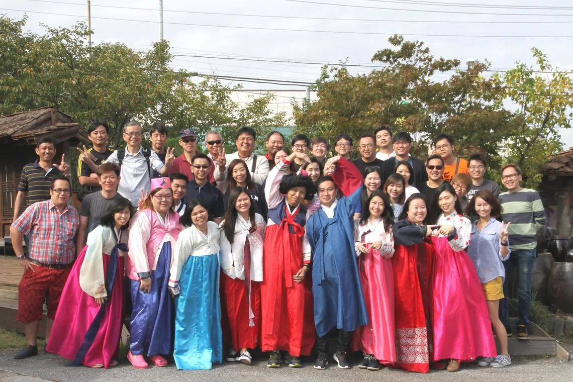 mitsubishi electric asia company sponsored trip to seoul, south korea, in 2016