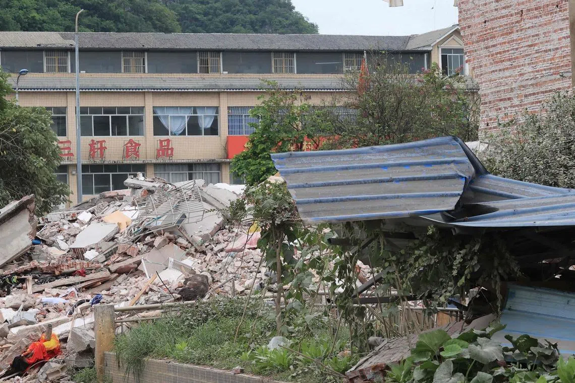 Guangxi was struck by two magnitude 5.2 earthquakes on May 18, and at least nine people died in the south-western region of China after a pickup truck fell into a flooded river amid heavy rain.
