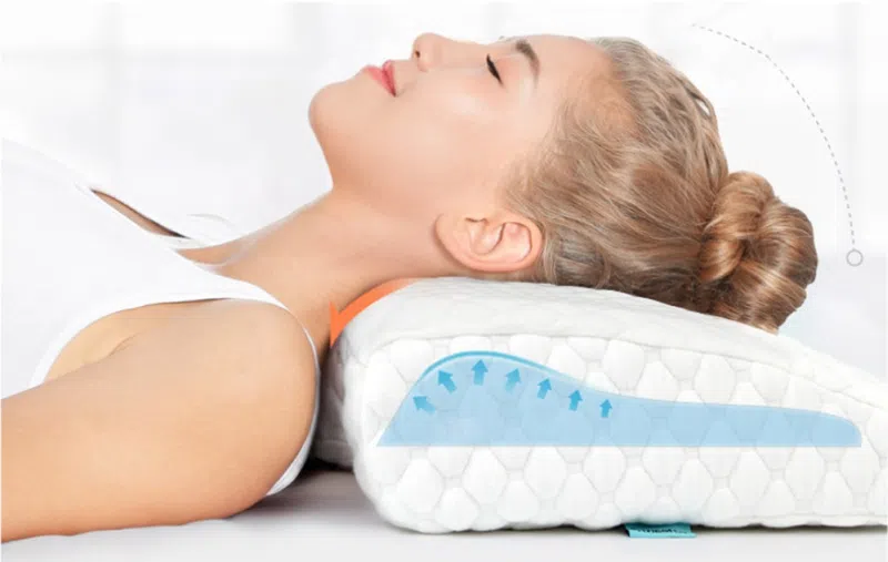 Joseph and Casey Contour Memory Foam Pillow