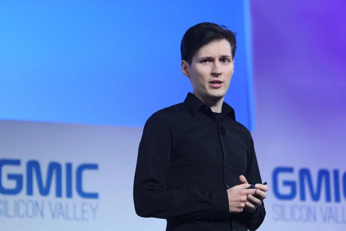 France on Aug 28 charged Telegram founder Pavel Durov with a litany of violations related to the messaging app.