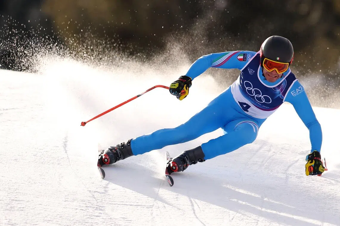 Alpine skiing-Innerhofer defies limits as oldest male skier at Games ...