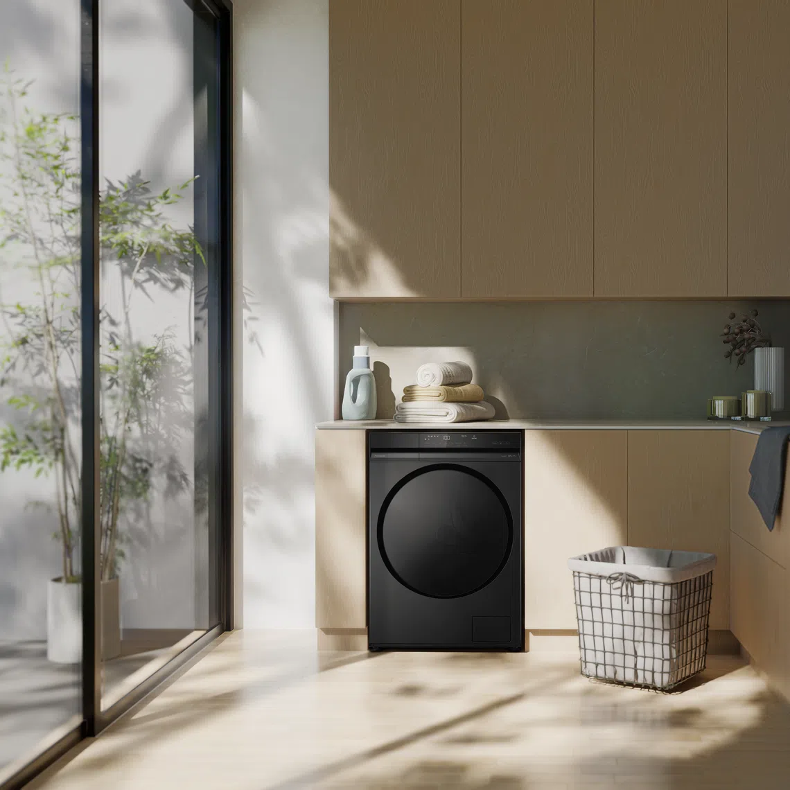 Panasonic’s D Series CARE+ Edition combines automated machine-cleaning features with wash programmes designed to support cleaner, more hygienic laundry.