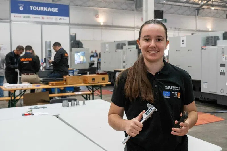 Apprenticeship schemes are attracting young people like Lona Hughes into skilled vocations.